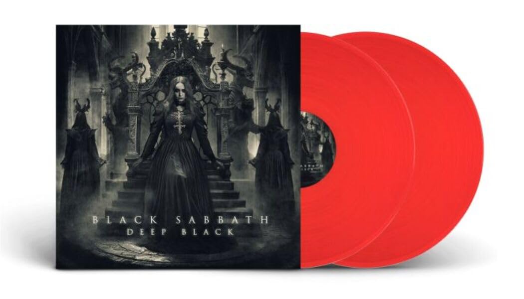 Black Sabbath - Deep Black, 1983 Massachusetts Live - Double Red Vinyl 2 x LP
