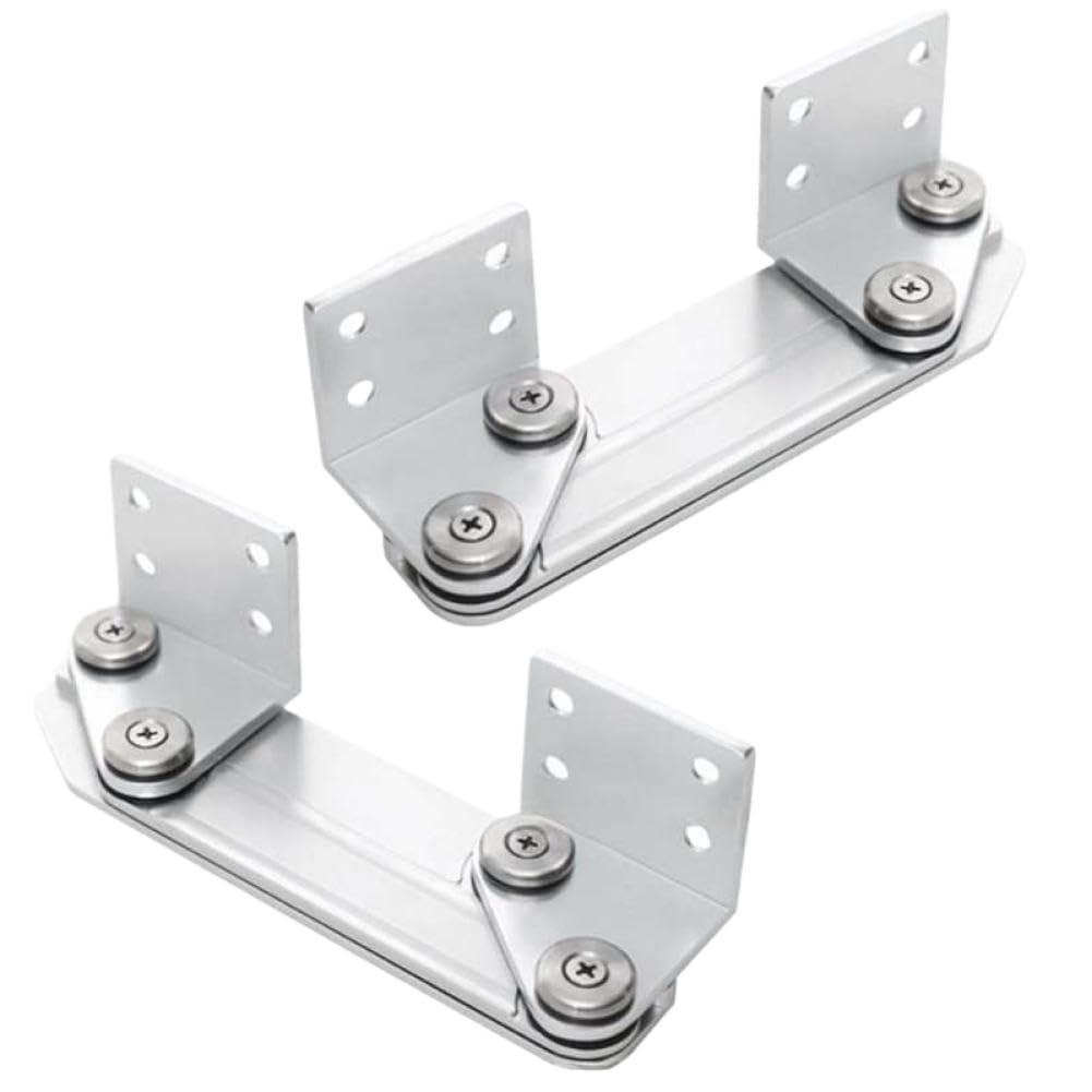 Kceejrcja Onecolor Aluminum Folding Hinge Guard Plate Compatible With Yacht Seat Boat Seat Hinge Marine Parts