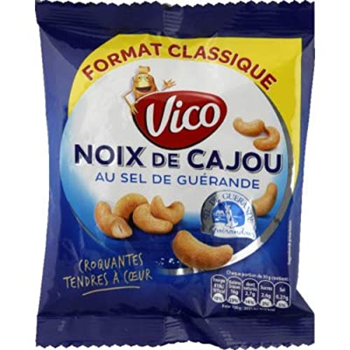Noix De Cajou Au Sel De Guérande Vico Le Paquet De - vue 2