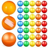 Interesantes y emocionantes: con un tamaño y una integridad uniformes, estas bolas para sorteo ofrecen igualdad de oportunidades y aumentan el entusiasmo. bolas para juegos de sorteo en fiestas. bolas de plástico de colores