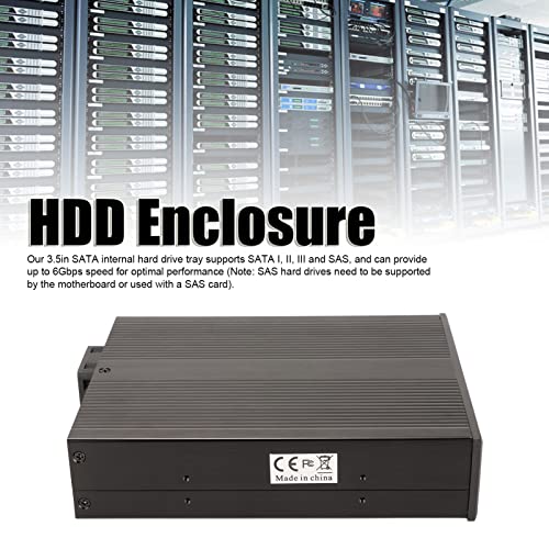 Caja externa para disco duro 3.5in con ventilador y llave miniatura 4