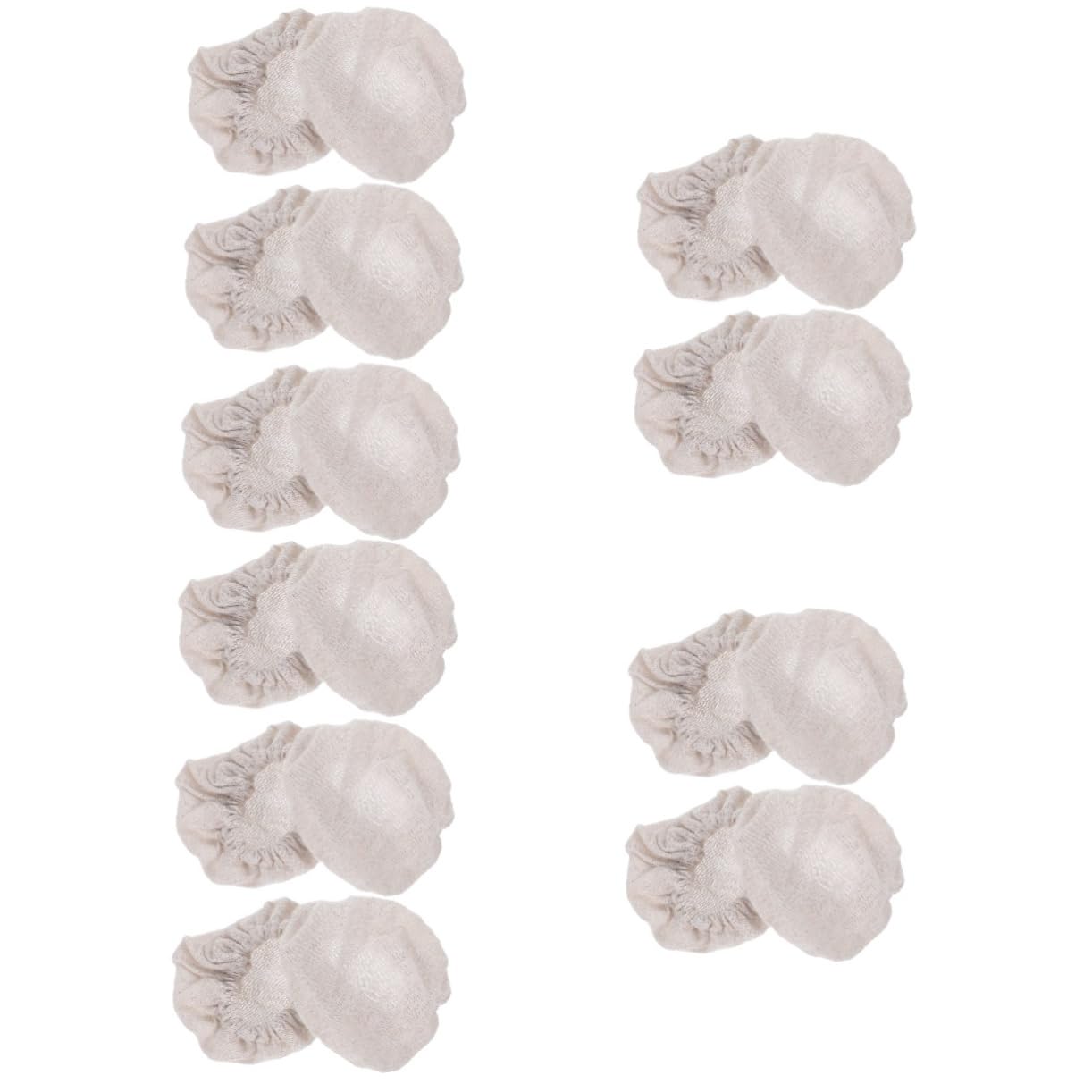 ABOOFAN 5Sets Tapa De Tela Para Coctelera Recipiente Para Reutilizable Para Taza Botella Tarro Cesta Tapas Para Revestimientos Boquilla Ventana Para 4pcs*5