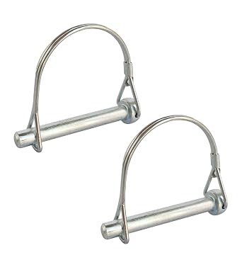2PCS Knee Walker Universal Locking Pin,Knee Scooter Lock Pin, Knee Platform Locking Pin, Knee Post Adjustment Pin, Knee Walker Universal Replacement Part.