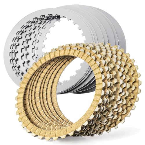 Big Twin Extra Clutch Friction Steel Plates 17pcs Clutch Kit for 1991-2017 Sportster, and 1991-2002 Buell All Models