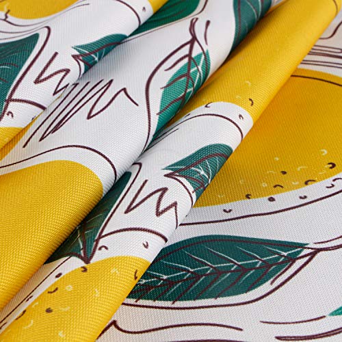 Image of EHouseHome Outdoor Indoor Tablecloth with Umbrella Hole for Oval Table,Waterproof Patio Table Cloths, Spring /Summer Table Covers with Zipper for Backyard Circular Table /BBQs /Picnic,60 x 84 inches