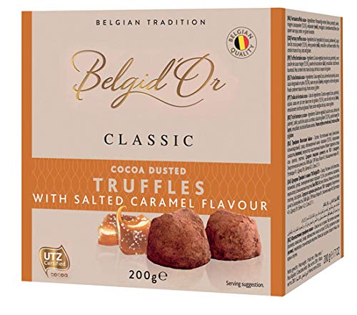 Belgid'Or Cocoa Dusted Truffles with Salted Caramel Flavour