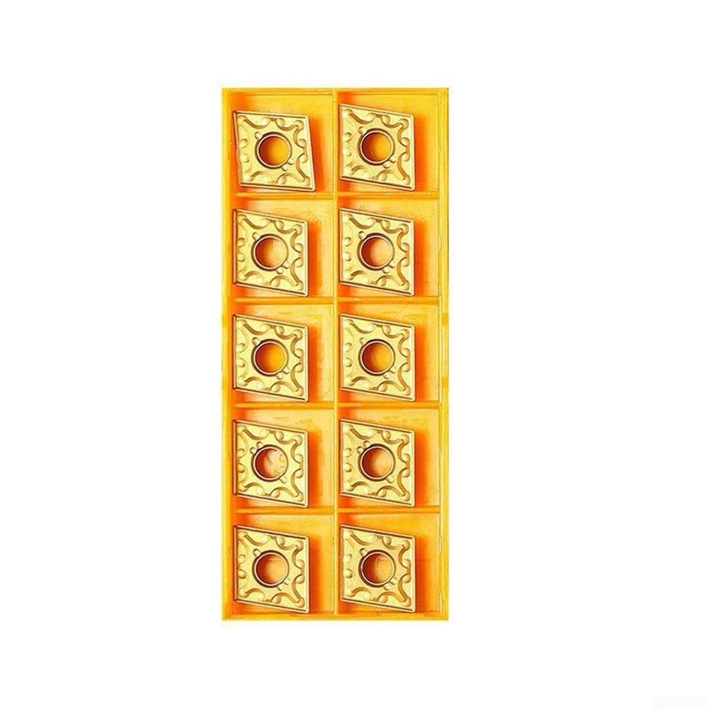 CNMG 431 + WNMG 431 + TNMG 331 Lot de 30 lames indexables en carbure massif pour porte-outil de tournage, inserts en carbure, inserts de tournage CNC