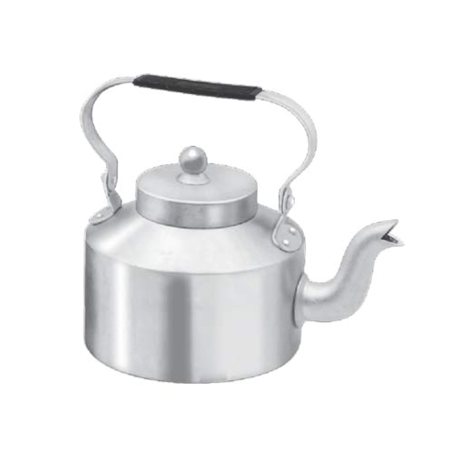 Radhika Fine Teas & Whatnots - Cutting Chai Aluminium Kettle | Makes a loverly Traditional chai Affair with Friends and Family | Gift Idea, Silver, Standard