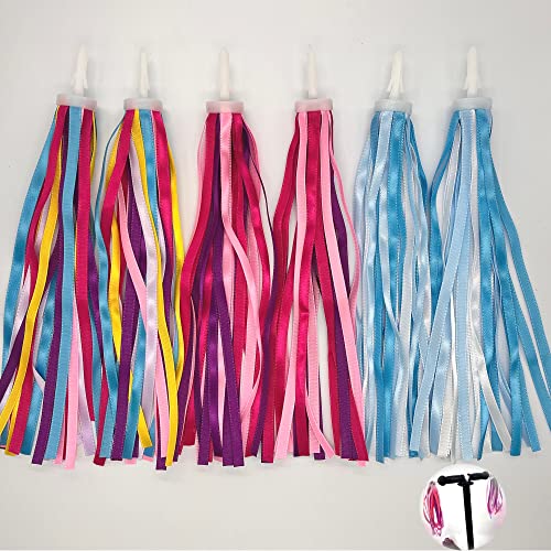 SCOOT Luftschlangen Für Roller & Fahrräder | Sterne & Streifen Design | 70er Jahre Retro Style