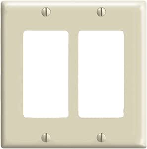 Placa De Pared Gfci De Policarbonato Tamaño Mediano Blanca | Meses Sin