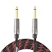 Speakfriends Guitar Cables 20 ft,(1/4 Straight-to-Straight) Instrument Cable for Electric Guitar, bass Guitar, Electric Mandolin