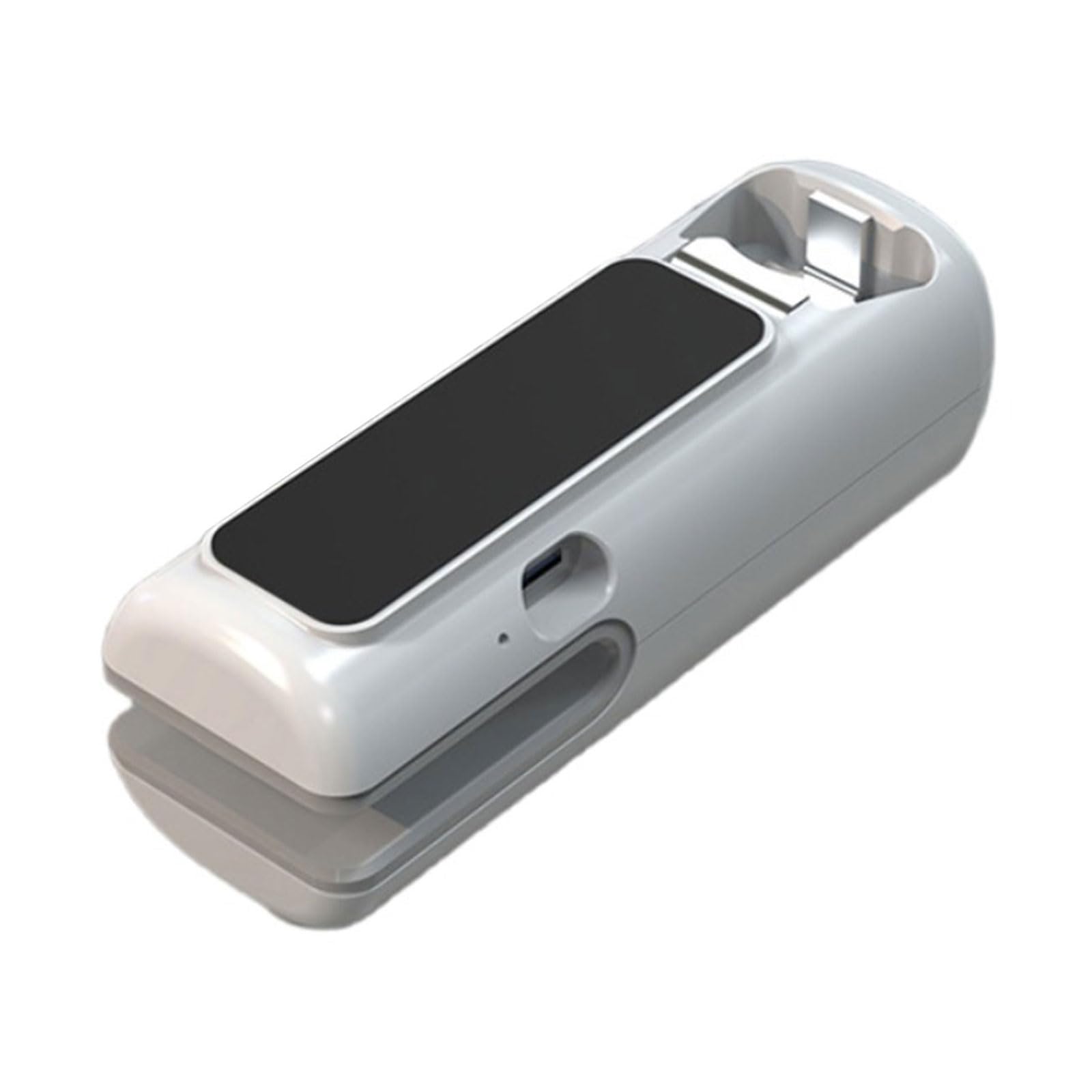 Uqezagpa White Vacuum Sealer Machine Automatic Food Sealer Machine Cutter Bottle Opener Seal Bags Accessories For Home Usb Rechargeable Vacuum