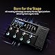 Valeton Gitarren Bass Effektpedal Multi-Effekte Prozessor Gitarren Bass Amp Modeling IR Cabinets Simulation mit FX Loop MIDI I/O Expression Pedal Stereo OTG USB Audio Interface GP-200