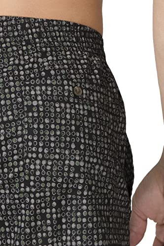 Image of Van Heusen Men Allover Print Boxer Shorts - 100% Super Combed Cotton - Pack of 2 - Functional Pockets