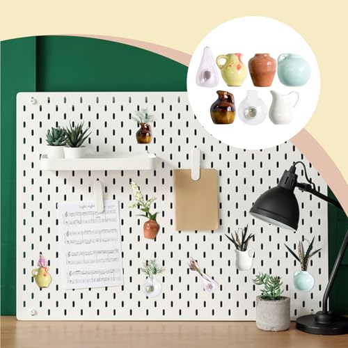 Mini calcomanía magnética de plantas para sujetar listas y decorar la cocina 3