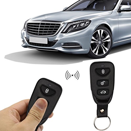 Vankcp Car Central Lock Keyless Entry Car Alarm System, Auto Remote Central Kit Vehicle Door Lock With 2 Remote Controllers #TOP1