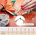 Catcan Hotfix Applicator Tool, Hotfix Rhinestones Applicator Bedazzler Kit with 2 Boxes AB Crystal Rhinestones Picker Tool, 7 Tips/Tweezers/Pencil/Brush DIY for Crafts