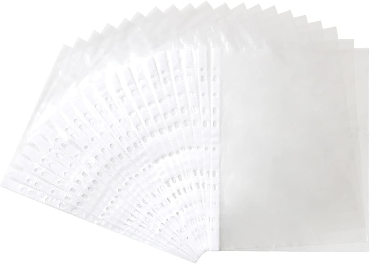 20 Pack Clear Sheet Protectors,9.17 ×12 Inch Reusable Erasable Archival Safe Page Protectors,Use for Keeping Recipes,Photos,Important Documents,