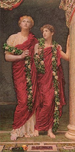 Peinture à l'huile xAlbert Moore de 30 x 36 pouces pour salon