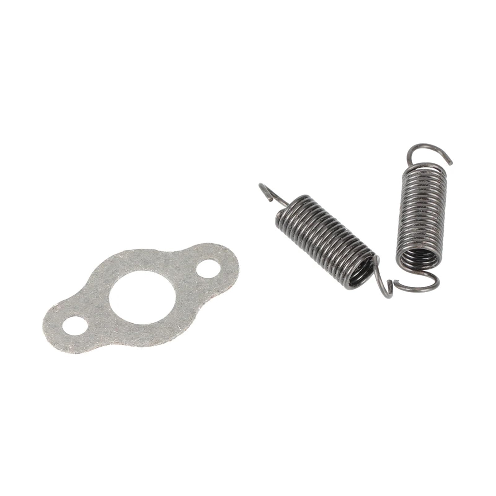 Motorrad Auspuff Schalldämpfer Split Pipe 2-Takt 50cc 66cc 80cc 100cc Motor Bike
