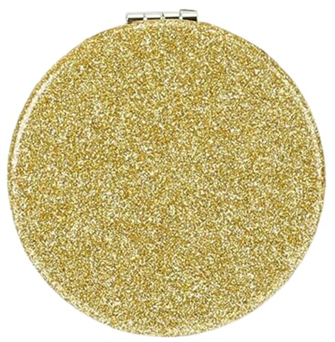 mpowtech Gold Compact Mirror for Purse,Magnifying Travel...