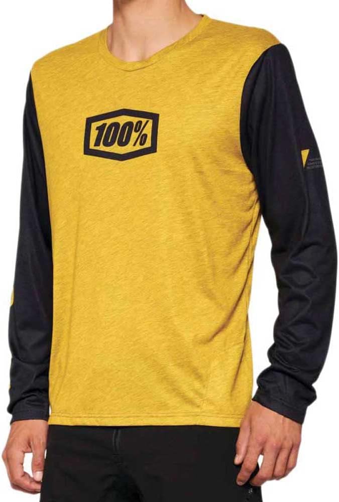 100% Rcore Mountain Biking Jersey - Down Hill/Enduro Riding Apparel Black/Grey