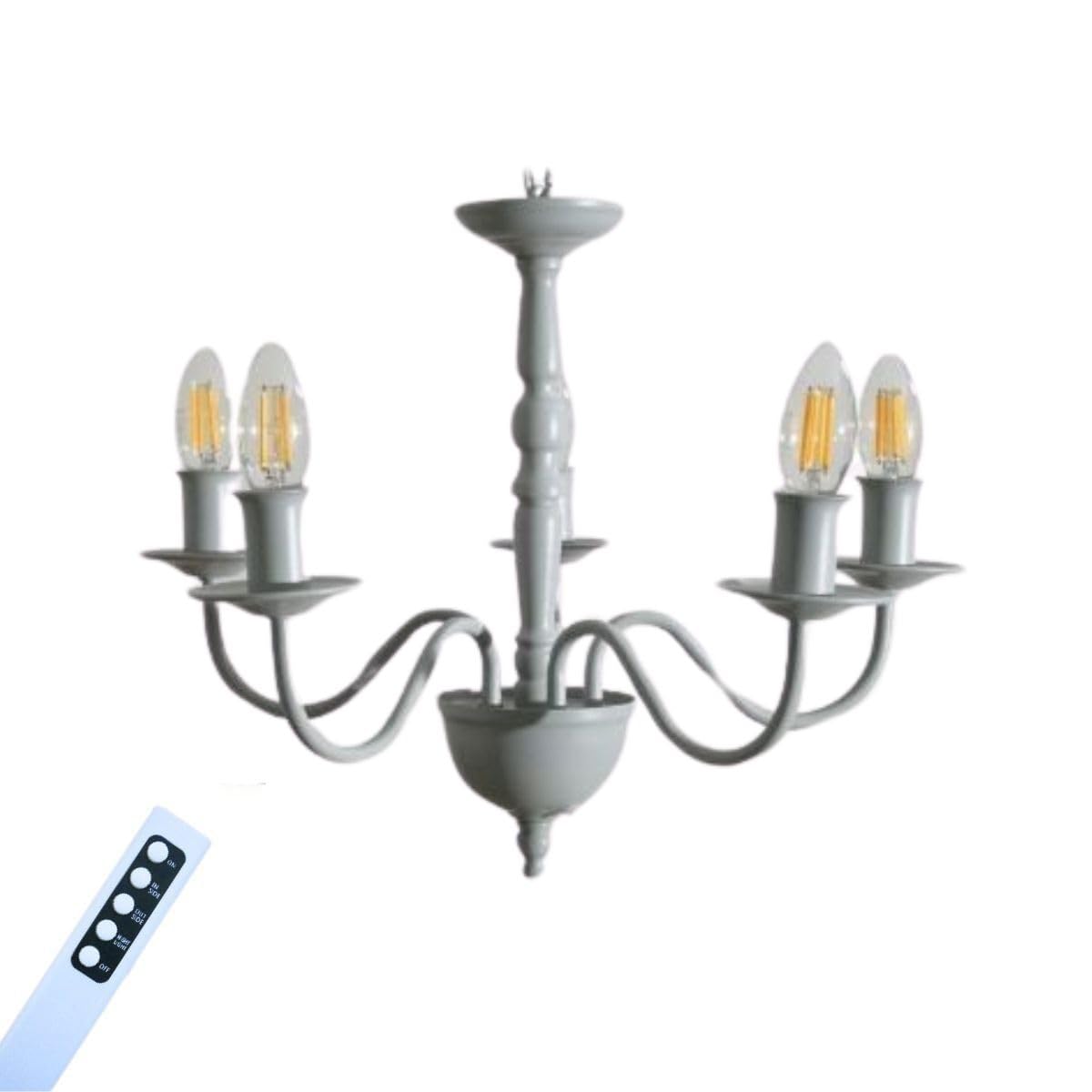 シャンデリア 5灯北欧 フラワーペンダントライト 照明器具 おしゃれ