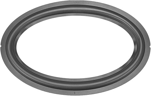 Anillos envolventes con borde de espuma para altavoces, anillos de subwoofer perforados de goma, piezas de repuesto para reparación o decoración de