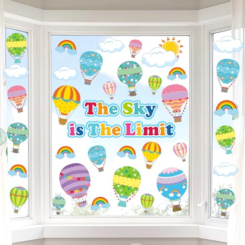Whaline Balloon Window Clings