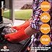 Jolly Green Products Ekogrips Premium Heat-Resistant BBQ Glove for Cooking and Meat Handling, Kitchen Oven Gloves, Fireplace Accessory, Campfire Gloves, BBQ Mitt, Dishwashing Gloves (Orange, L/XL)
