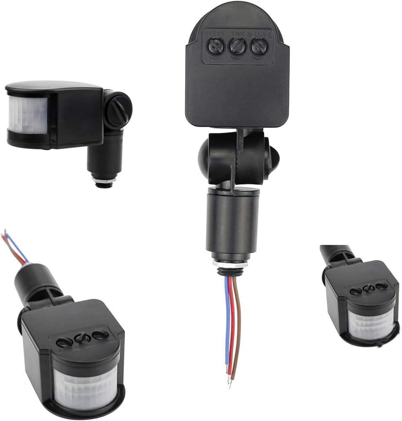 2 packs-IP65 Outdoor Motion Detector Controller 12VDC with Adjustable Sensitivity & Delay Timer for Security & Area Lighting Systems​