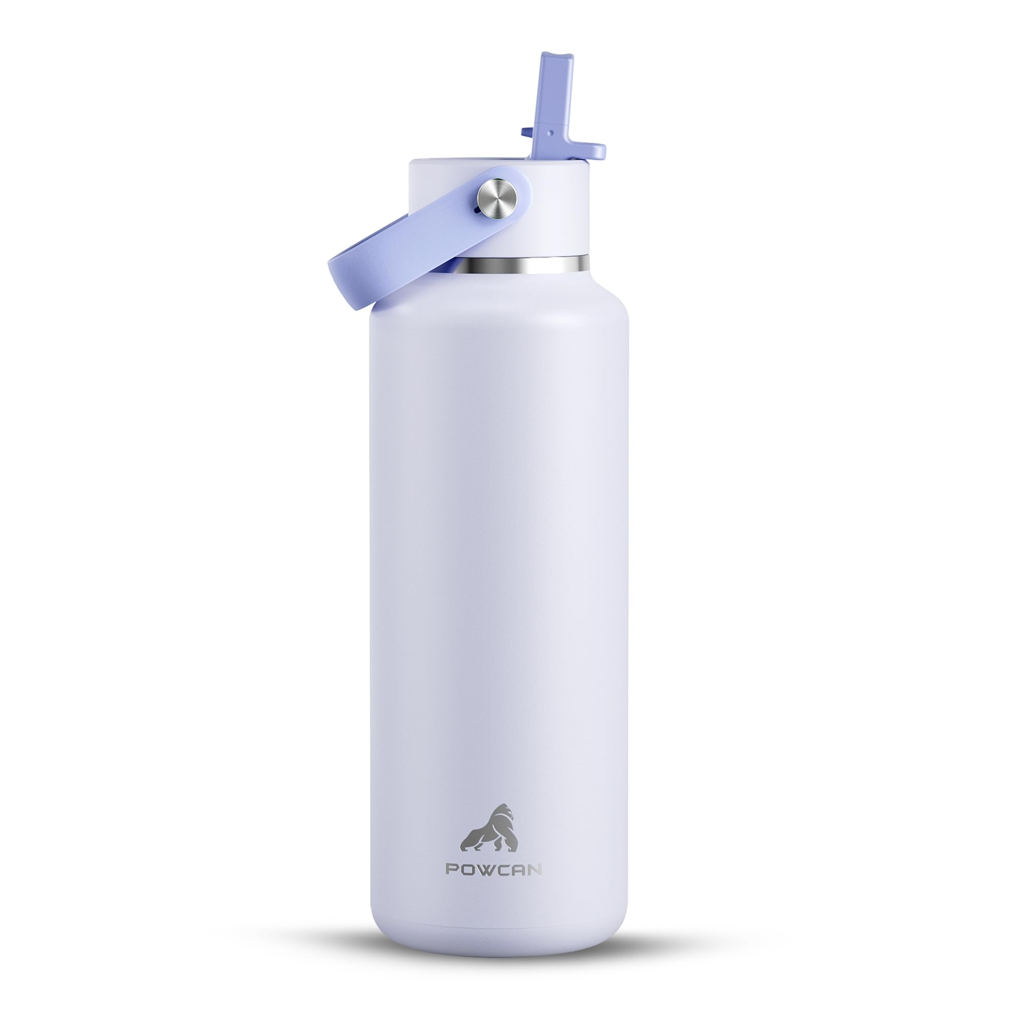 POWCAN 18 oz Slim Insulated Water Bottle
