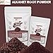 mGanna Alkanet Alkanna Tinctoria Root Powder 100% Natural Colorant for Food, Soap and Other Cosmetics and Fabrics 100 GMS / 0.22 LBS