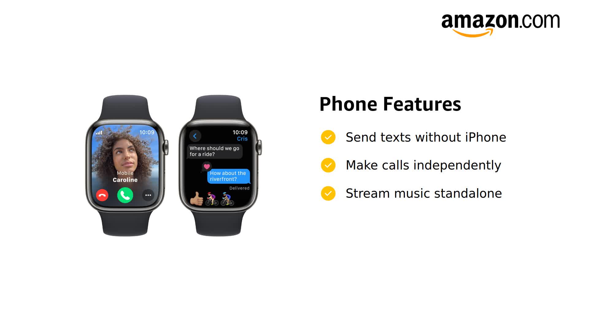 Apple Watch - Apple Watch Series 9/GPS/45mm/A2980 ⑥ Amazon.com: Apple Watch Series 9 [GPS + Cellular, 45mm