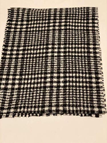 Personalized - Monogrammed - Embroidered - Oversized Flannel Plaid - Winter Scarf - Gift for Him Her3