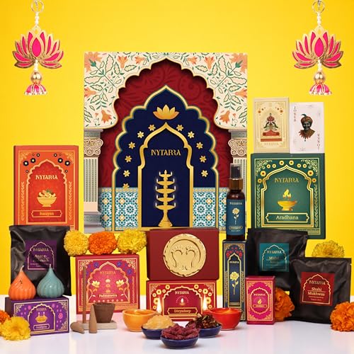 Nytarra Diwali Gift Hamper 18 Item | Luxury Diwali Gift Box for F...