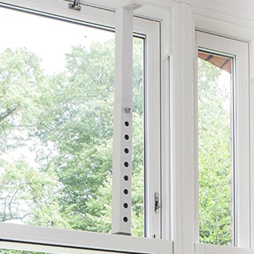 Bloqueo de ventana anticaídas para proteger a tus hijos con barra ajustable 4