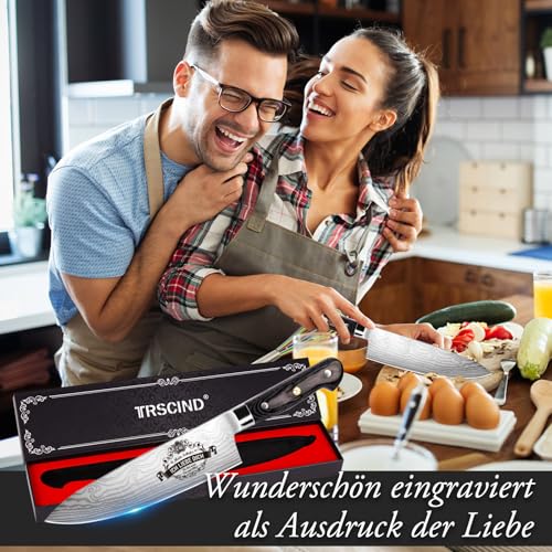 Küchenmesser Geschenk für Ihn, Jahrestag Weihnachten Geschenke für Ehemann – Ansicht 2