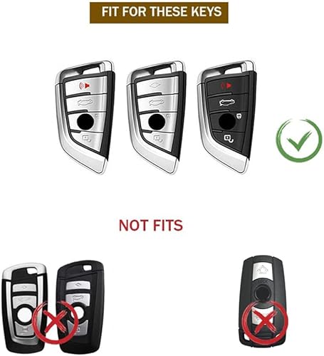 Miniatura 2 de Carcasa protectora de aleación de zinc compatible con BMW X1 X3 X4 X5 X6,3 5 6 7 Series