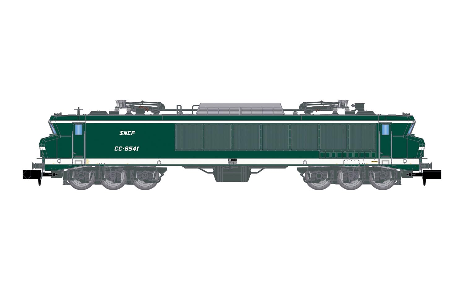 Arnold HN2587 SNCF, electric locomotive CC 6541, green "Maurienne" livery, white inscriptions, ep. IV Loco - Electric