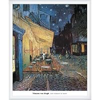 Amazon.co.jp: ポスター フィンセント ファン ゴッホ 夜のカフェテラス