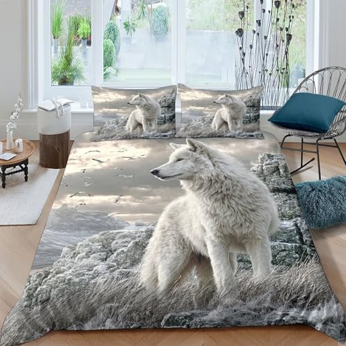 Housse de couette effet 3D super douce microfibre légère