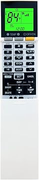 Replacement Remote Control for Mitsubishi Electric Mr. Slim Air Conditioner MSZ-FH12NA MSZ-FH15NA MSZ-FS15NA MSZ-FH06NA MSZ-FH09NA MSZ-FH18NA2 MSZ-FH18NA MSZ-FS18NA MSZ-FS12NA MSZ-FS09NA MSZ-FS06NA