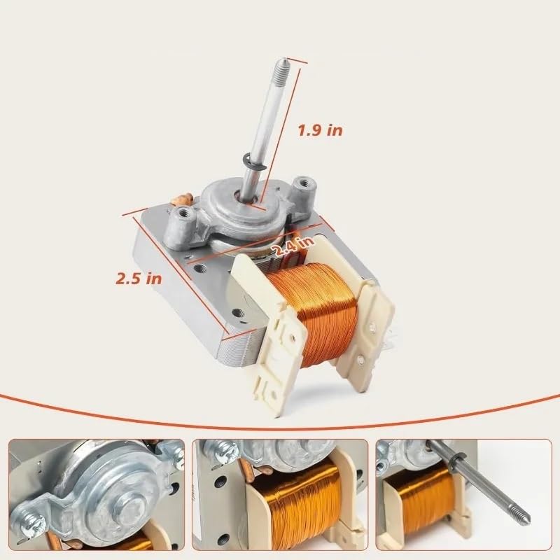 For motor de ventilador horno EAU61865302, convección 110 V compatible con gama/estufa LG
