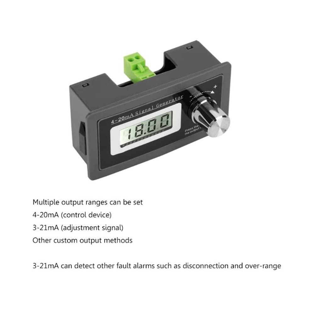 GéNéRateur de Signal de Boucle de à 2 Fils 4-20MA Support de Transducteur de Monté sur Panneau 2,3,4 Fils A0KF