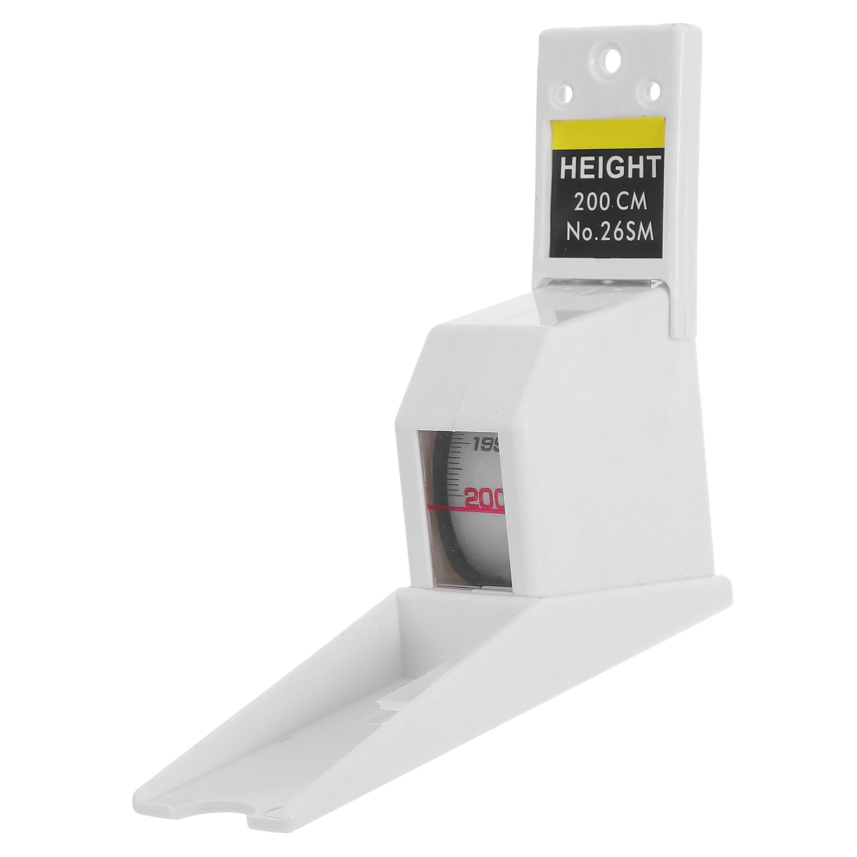 FUNOMOCYA Space-Saving Height Measuring Tape 2m Wall-Mounted Growth Chart for Boys and Girls Adults Precise Height Ruler