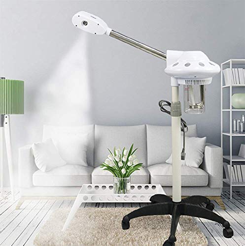 Preisvergleich Produktbild ArmProfessionelle Gesichts Dampfgarer, Haus Salon Spa Beauty Equipment, Hautpflege Movable und Abschließbare Salon Spa Equipment mit Rollende Räder