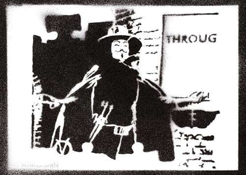 moreno-mata V de Vende... Autentico Graffiti Hecho a Mano Handmade Poster Peliculas Laminas Decorativas Pared Cuadros Decoracion Salon Modernos Regalos Originales para Hombre y Mujer