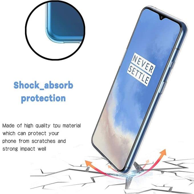 Image of REALCASE Samsung Galaxy M20 Back Cover Case | Ultra Slim Thin Scratch Resistant Clear TPU Transparent Soft Skin Silicone Protective Case Back Cover for Samsung Galaxy M20