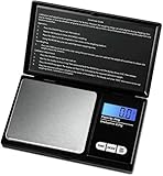 E-Fast Pocket Digital Scale with Back-lit LCD Display, 100 x 0.01g, 200 x 0.01g, 500 x 0.1g Mini...